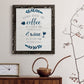 Coffee & Wine - Barnwood Framed Canvas Print