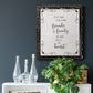 Six Feet - Barnwood Framed Canvas Print