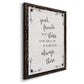 Always There - Barnwood Framed Canvas Print