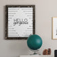 Hello Gorgeous - Barnwood Framed Canvas Print