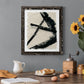 Lines Crossed I - Barnwood Framed Canvas Print