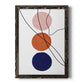 Millenium Geo Abstract - Barnwood Framed Canvas Print