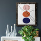 Millenium Geo Abstract - Barnwood Framed Canvas Print