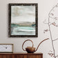 Summer Teal I - Barnwood Framed Canvas Print