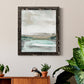 Summer Teal I - Barnwood Framed Canvas Print