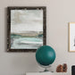 Summer Teal I - Barnwood Framed Canvas Print