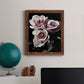 Rose Noir I - Barnwood Framed Canvas Print
