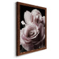 Rose Noir II - Barnwood Framed Canvas Print