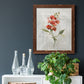 Linen Sweet Pea - Barnwood Framed Canvas Print