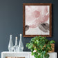 Blush Bloom I - Barnwood Framed Canvas Print
