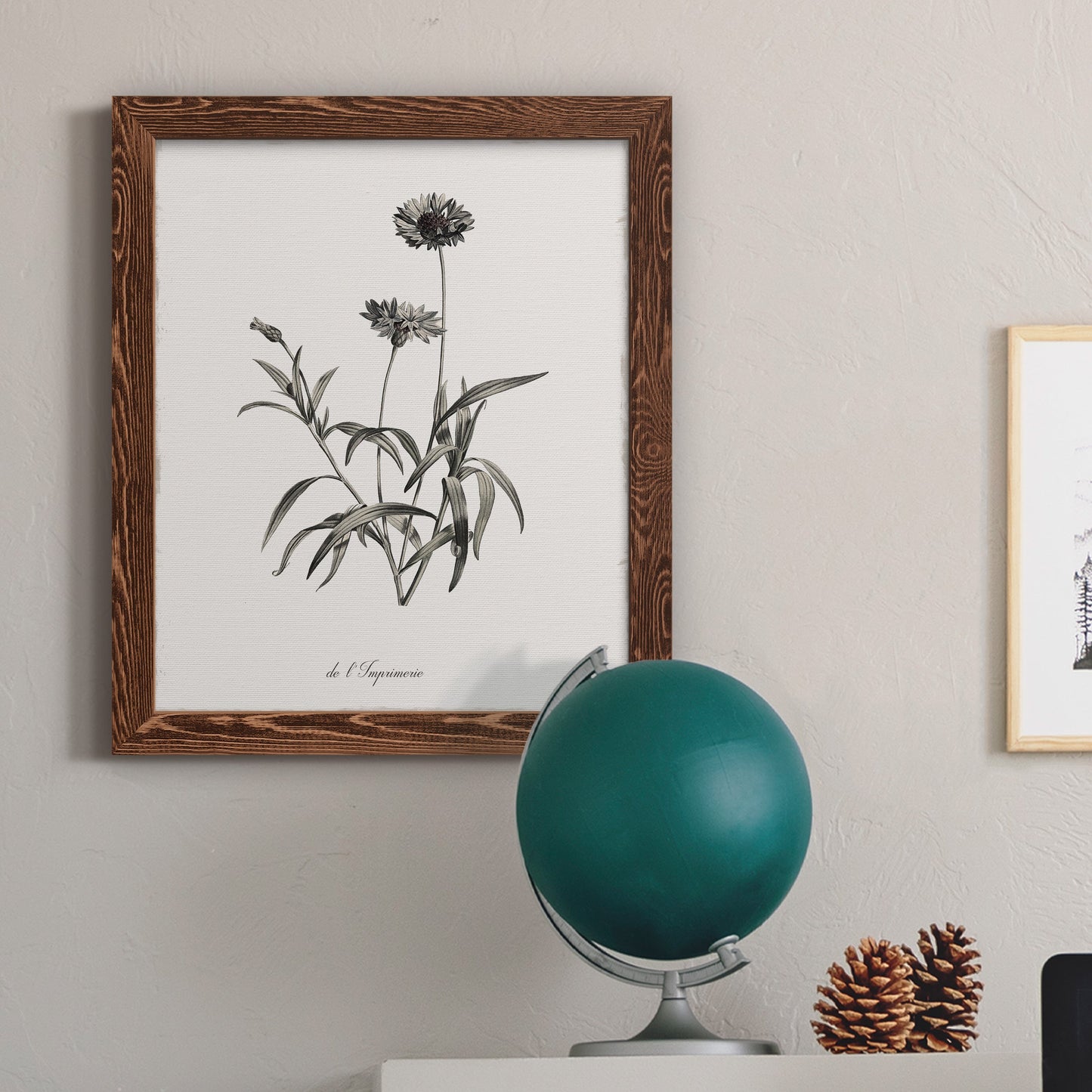 Sketchbook Imperial - Barnwood Framed Canvas Print