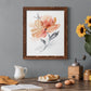 Soft Sensation II - Barnwood Framed Canvas Print
