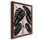 Potted Plant I - Barnwood Framed Canvas Print