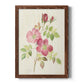Dusty Rose I - Barnwood Framed Canvas Print