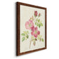 Dusty Rose I - Barnwood Framed Canvas Print