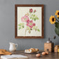 Dusty Rose I - Barnwood Framed Canvas Print