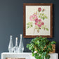 Dusty Rose I - Barnwood Framed Canvas Print