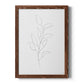 Botanical Gesture VI - Barnwood Framed Canvas Print