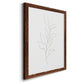Botanical Gesture VI - Barnwood Framed Canvas Print