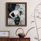 Fashion Mosaic II - Barnwood Framed Canvas Print