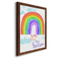 You Are My Rainbow - Barnwood Framed Canvas Print