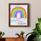 You Are My Rainbow - Barnwood Framed Canvas Print