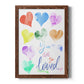 You Are So Loved - Barnwood Framed Canvas Print