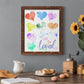 You Are So Loved - Barnwood Framed Canvas Print