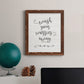 Wash Worries - Barnwood Framed Canvas Print