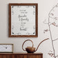 Six Feet - Barnwood Framed Canvas Print