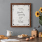 Six Feet - Barnwood Framed Canvas Print