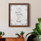 Six Feet - Barnwood Framed Canvas Print