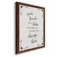 Always There - Barnwood Framed Canvas Print