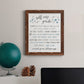 Guide to Self Care - Barnwood Framed Canvas Print