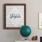 Hello Gorgeous - Barnwood Framed Canvas Print