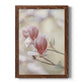 Blooming Hearts - Barnwood Framed Canvas Print