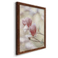Blooming Hearts - Barnwood Framed Canvas Print