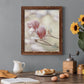 Blooming Hearts - Barnwood Framed Canvas Print