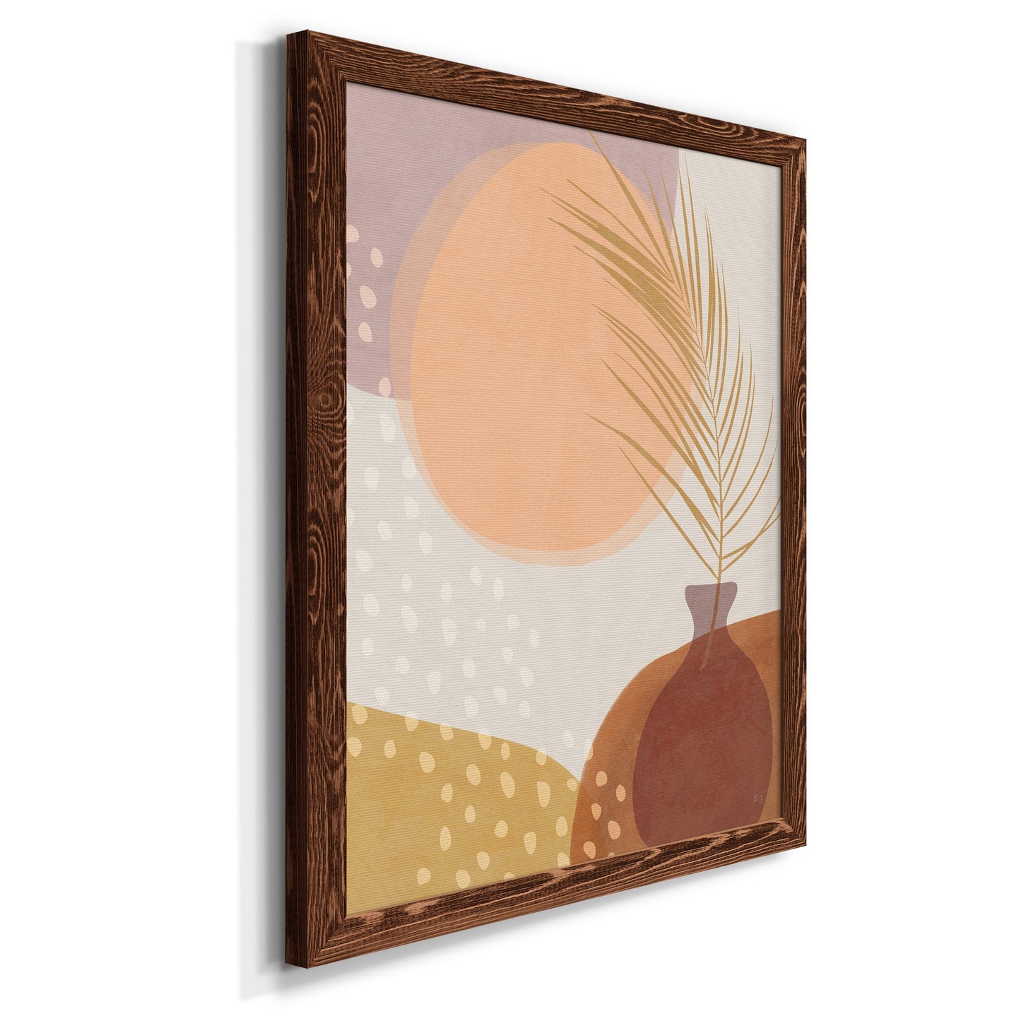 Sedona Sunset - Barnwood Framed Canvas Print