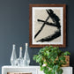 Lines Crossed I - Barnwood Framed Canvas Print