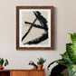 Lines Crossed I - Barnwood Framed Canvas Print