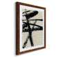 Lines Crossed III - Barnwood Framed Canvas Print