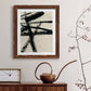 Lines Crossed III - Barnwood Framed Canvas Print