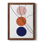 Millenium Geo Abstract - Barnwood Framed Canvas Print
