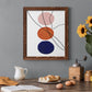 Millenium Geo Abstract - Barnwood Framed Canvas Print
