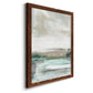 Summer Teal I - Barnwood Framed Canvas Print