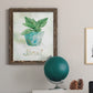 Potted Basil - Barnwood Framed Canvas Print