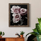 Rose Noir I - Barnwood Framed Canvas Print