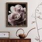 Rose Noir II - Barnwood Framed Canvas Print