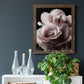Rose Noir II - Barnwood Framed Canvas Print